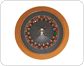 American roulette wheel image