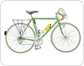 Teile eines Fahrrads Bild