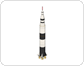 Querschnitt durch eine Trägerrakete (Saturn V) Bild