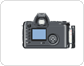 digital reflex camera: camera back image