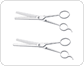 notched single-edged thinning scissors image