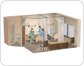 Krankenzimmer Bild