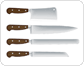 examples of kitchen knives image