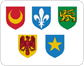 Beispiele für Wappenzeichen Bild