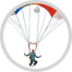 Fallschirmspringen Bild