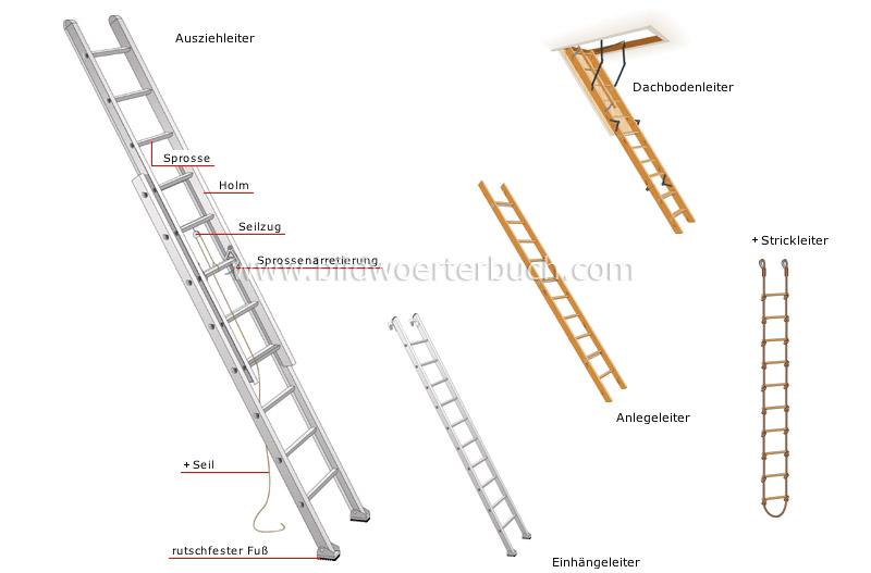 Leitern und Stehleitern Bild