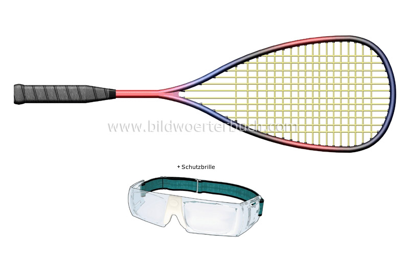 squash racket image