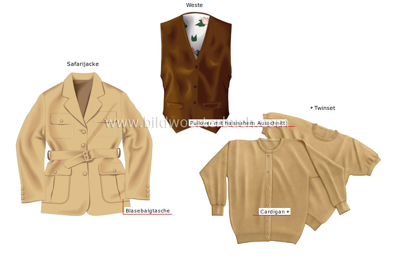 jackets, vest and sweaters image