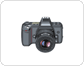 einäugige Spiegelreflexkamera/SLR-Kamera: Vorderansicht Bild
