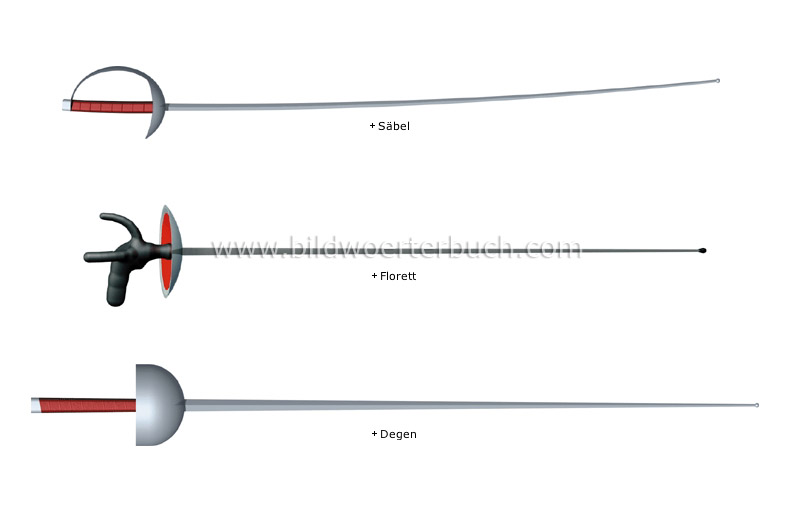fencing weapons image