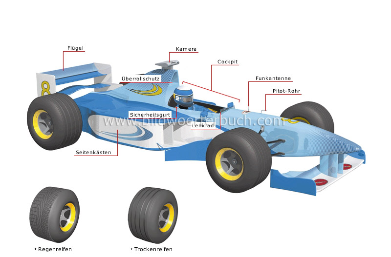 Formel-1™-Auto Bild