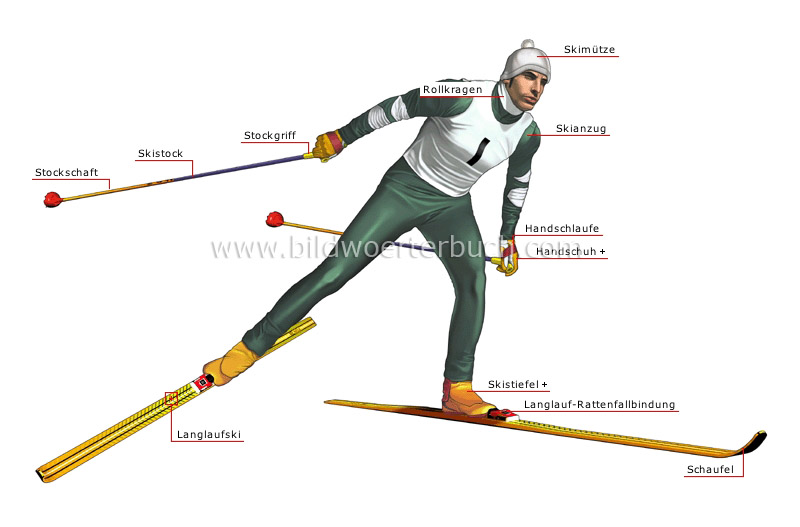 cross-country skier image