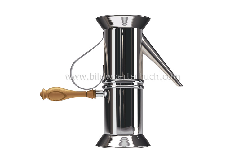 Neapolitan coffee maker image