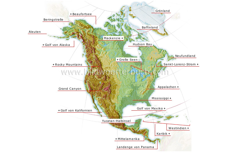 North America image