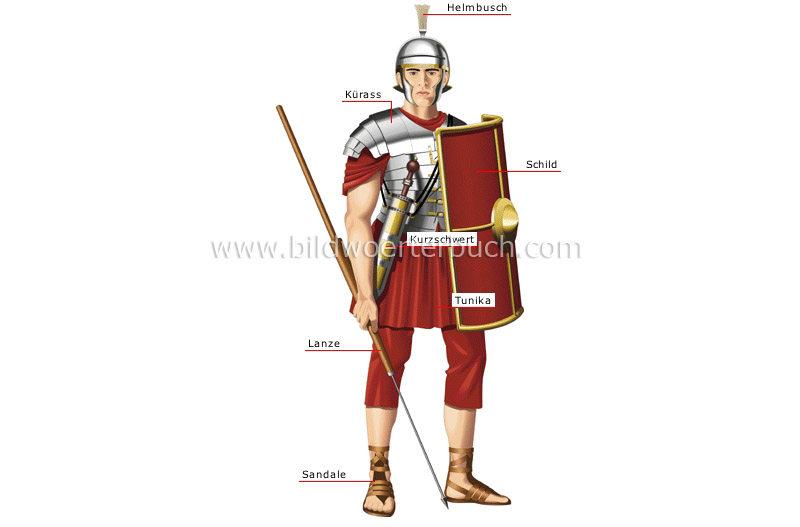 römischer Legionär Bild